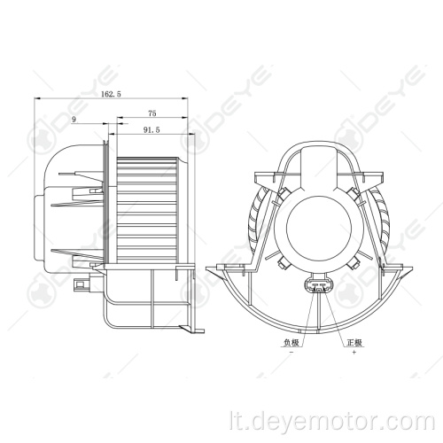 Pūtimo variklis, skirtas AUDI Q7 Porsche Cayenne